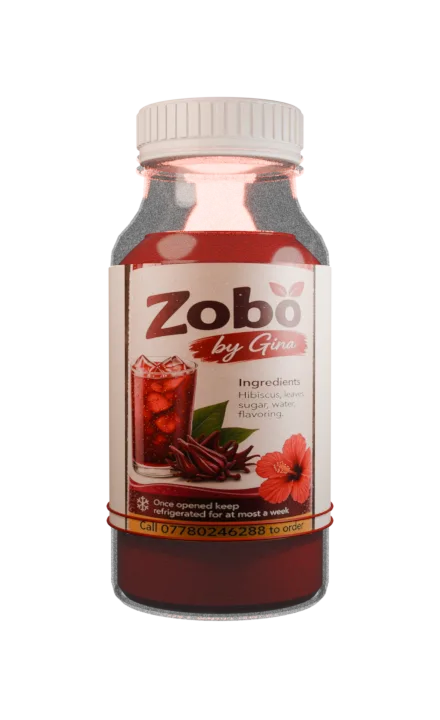 Gina Zobo bottle