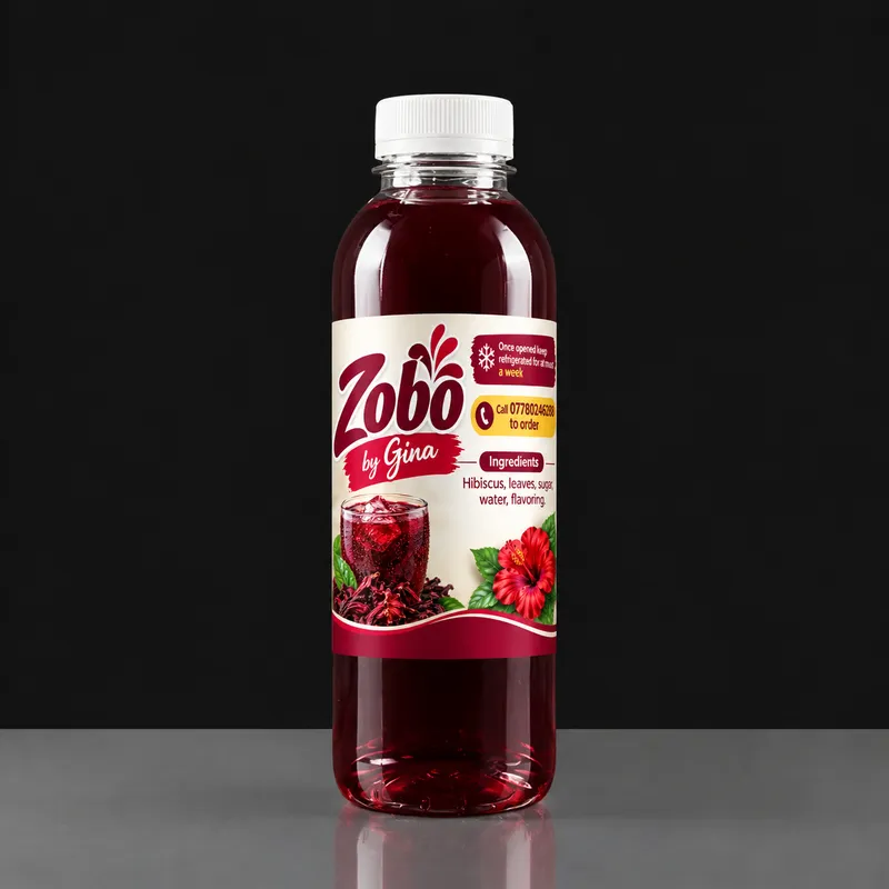 Original Hibiscus Zobo bottle